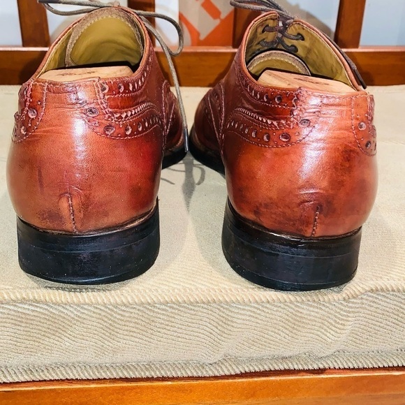 Oliver Francois Ausoni Wingtip Leather Oxfords. - Picture 5 of 14